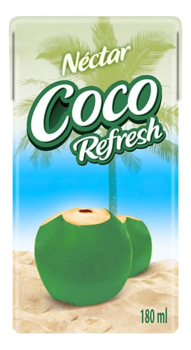 Água De Coco Néctar Coco Refresh 180ml