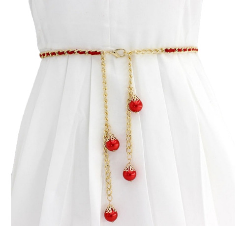 Cinto Boho Feminino Fino Para Usar Com Vestidos Gm052