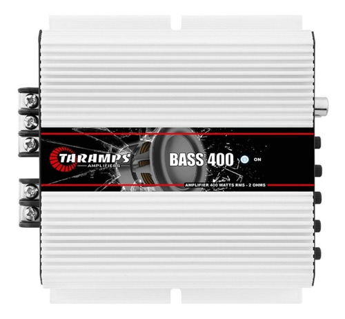 Módulo De Potência Taramps Bass 400 Class D 1 Canal 400wrms 