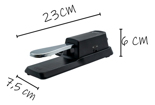 Pedal Premium Para Teclado De Sustentar A Nota - Saty Kps10