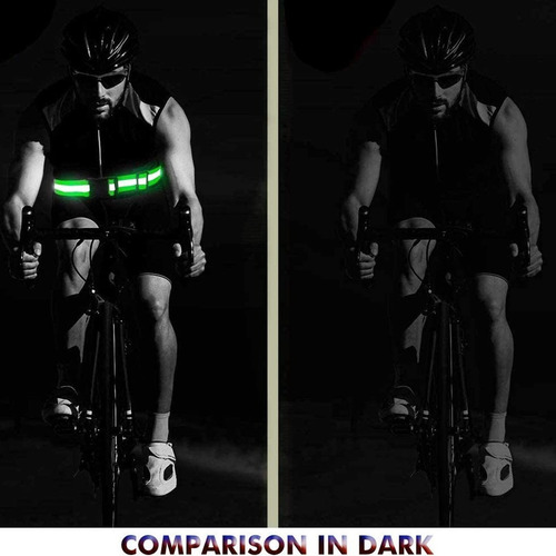 Imagen 6 de 10 de Cinta Reflectiva Textil Fluo Para Costura Vestimenta 10 Mts