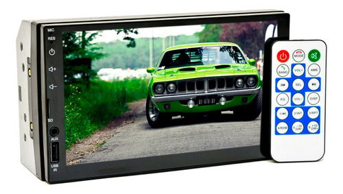 Imagem 4 de 9 de Central Mp5 7 Ht-3001 Usb Bt Aux Espelhamento Android E Ios