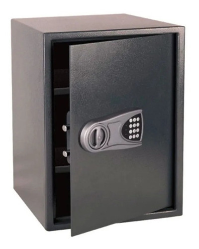 Caja Fuerte Grande 50x35x33cm Digital Negocio Shoping Casas Color Gris