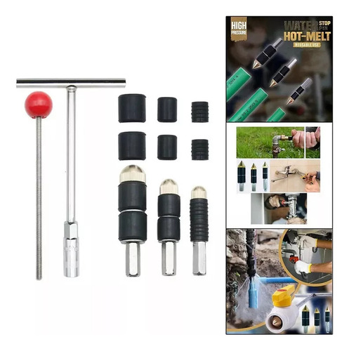 Tapón Termofusible Con Tapa De Goma, Reparación De Tuberías