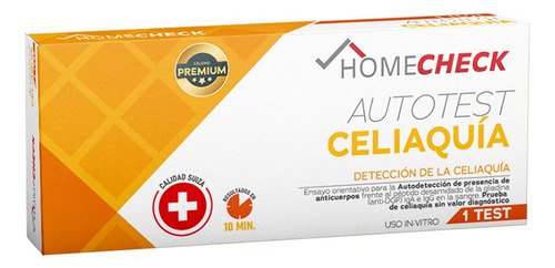 Test Celiaquía Homecheck