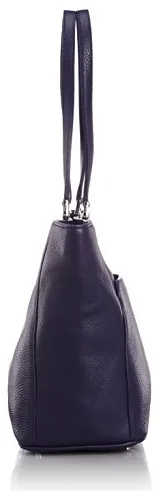 Bolso De Hombro De Cuero Furla Raffaella (notturno 026)