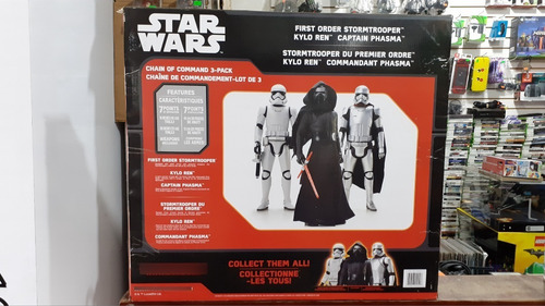 Star Wars Chain Command 3 Pack Completo (Usado)