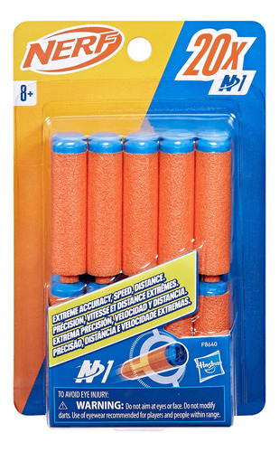 Hasbro Nerf N1 Recarga 20 Dardos