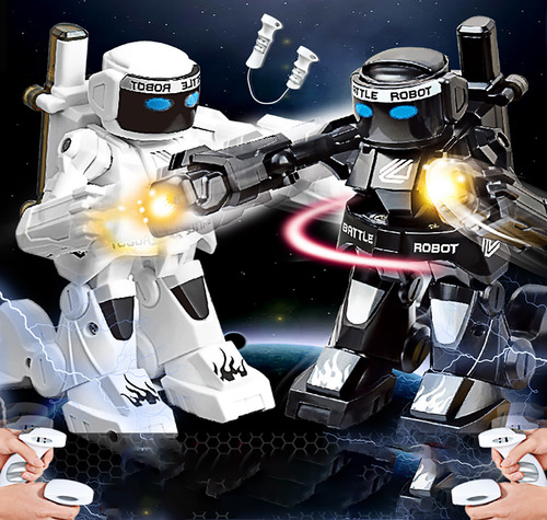 Q 2.4g Rc Robot Boxing Robot Remote Control Fighting Robot 2
