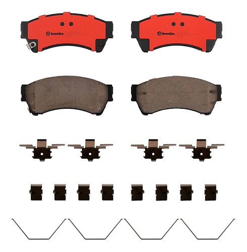 Balatas Ceramicas Del Mercury Milan 06/07 Brembo