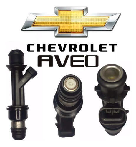 Inyector Gasolina Chevrolet Aveo 1.6 2005-2010 Largo 4 Hueco