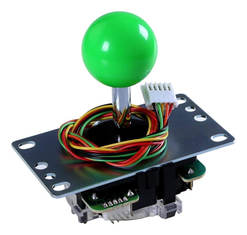 Palanca De Mando Sanwa Jlf-tp-8yt Verde Original Para Arcade