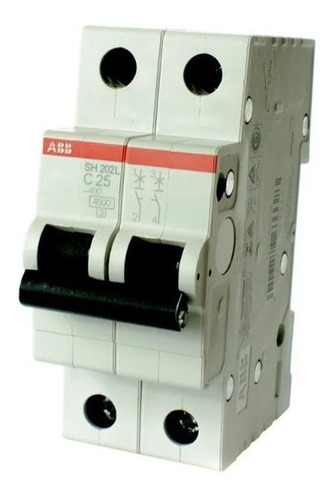 Llave Termica Bipolar Abb 2x25 4,5ka Abb Por Electrofe