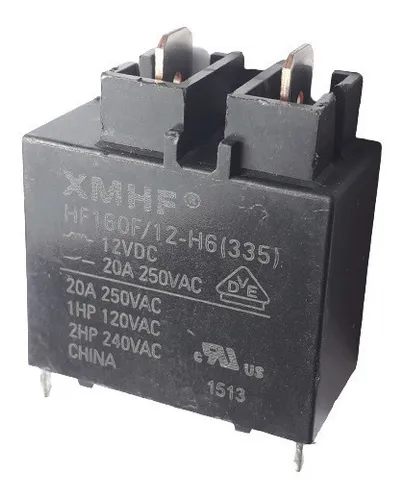 HF160F/12-H6 12VDC 20A 4PIN RELAY: Amazon.com: Industrial