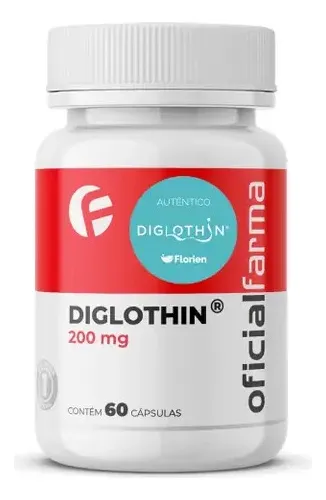 comprar Oficial Farma   Diglothin® 200mg 60 Cápsulas