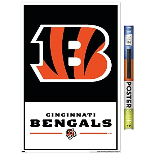 Póster De Pared Del Logotipo De Cincinnati Bengals De ...