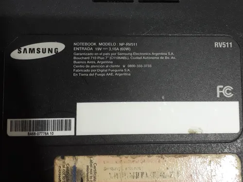Placa Wifi Wll6230b-d99 Notebook Samsung Rv511 Rc710 (Usado)