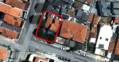 Imagem 3 de 15 de Terreno De Esquina Com Casa No Local - Bi24232