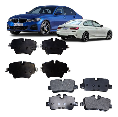 Pastilhas De Freio Diant E Tras Bmw 320i G20 2019 2020 2021