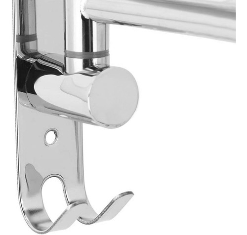 Imagen 5 de 10 de Colgador De Toalla Acero Inoxidable 4 Brazos 180 Grados Baño