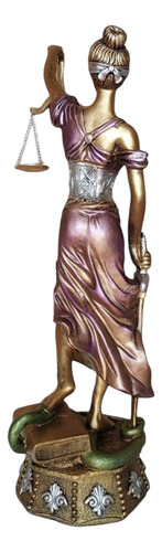 Diosa Temis Diosa De La Justicia 45cm Dorado