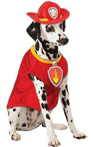 Disfraz Perro Marshall Patrulla Canina, Xl