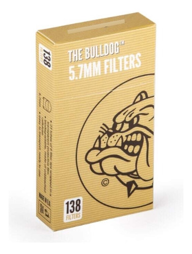 Filtro Bulldog Ecológico Super Slim 5,7mm 10 Caixas