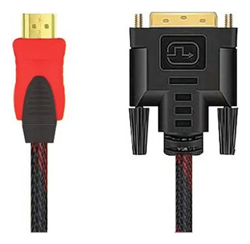 Cable Hdmi A Dvi Neutral Marca 1080p Hd Negro 10 M