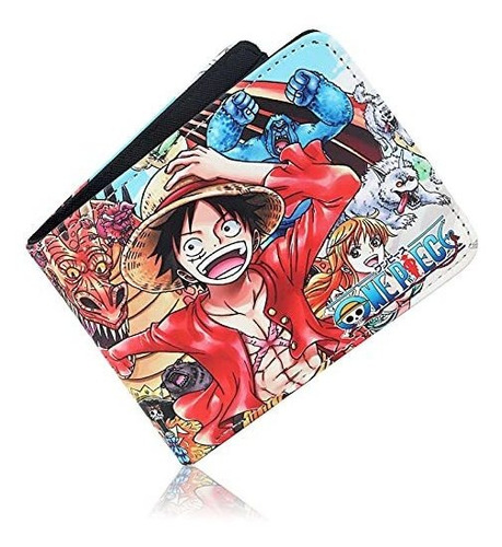 Roffatide Anime One Piece Wallets Para Hombres Liuffy Zkdqa