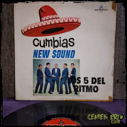Los Cinco Del Ritmo Cumbias New Sound 5 Arg Vinilo Lp