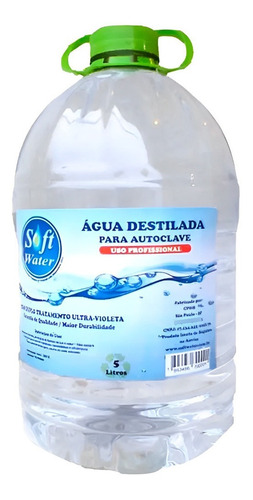 Agua Destilada P/autoclave 5000ml Cpoh