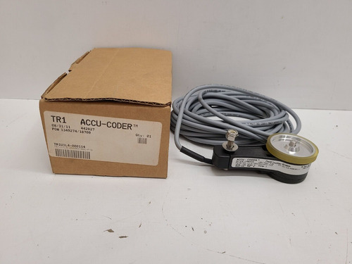New Old Stock! Accu-coder Rotary Encoder Tr1-u1l4-2500nv Ccm