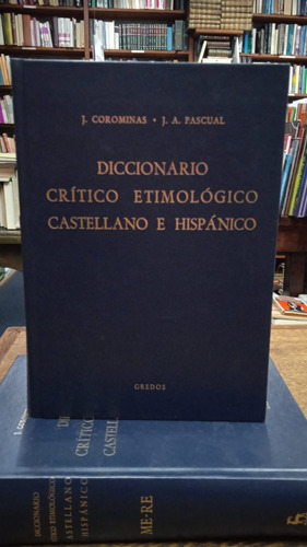 Diccionario Critco Etimologico Castellano E Hispanico 5 Tomo