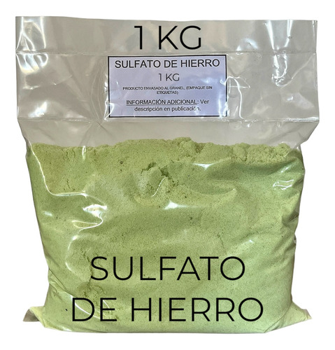 Sulfato De Hierro 1 Kg Ferroso