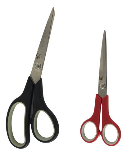 Kit Com 2 Tesoura Para Costura Alfaiate Bordar 6,5cm E 7,5cm
