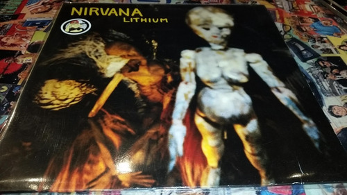 Nirvana Lithium Vinilo Maxi Germany Impecable Muy Dificil 92