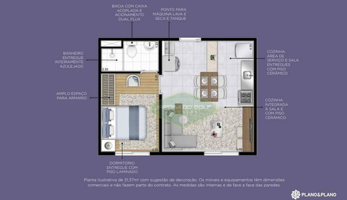 Laguna 430 Ch Sto Antonio Apto 1 Dorm À Venda 31,37 M2 - St0031