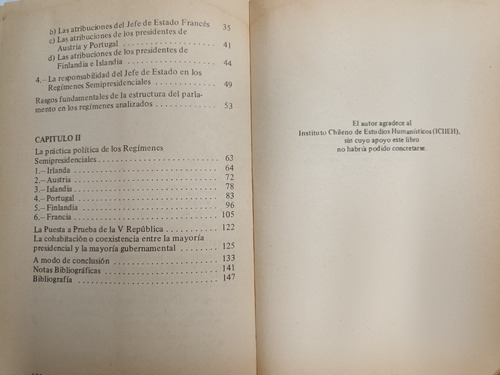 El Régimen Semipresidencial Humberto Nogueira Alcala (Usado)
