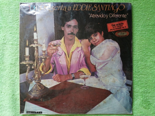 Eam Lp Vinilo Eddie Santiago Atrevido Y Diferente 1986 Debut (Usado)