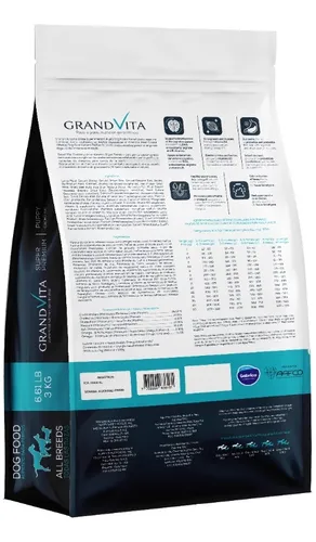 Grand Vita Cachorro Cordero 3kg