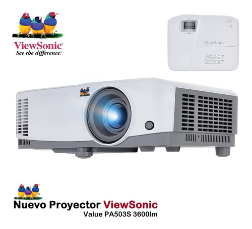 Proyector Viewsonic Value Pa503s |  3600lm Blanco Nuevo 100%