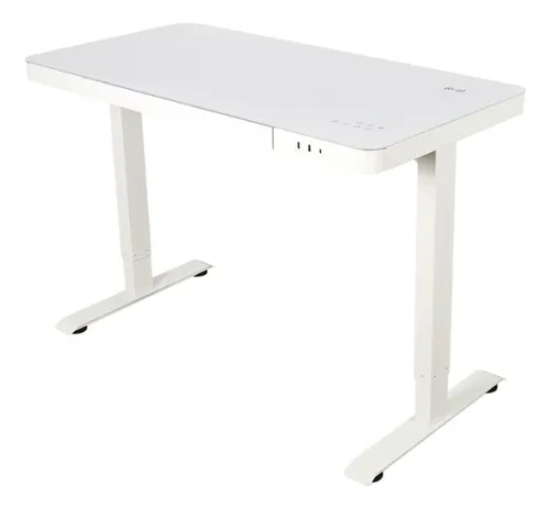 Escritorio Alzable Vidrio Templado 2 Motores B, Ergostore