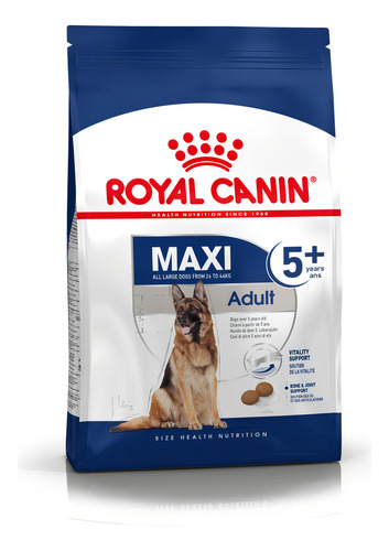 Alimento Royal Canin Size Health Nutrition Maxi Adult 5+ para perro adulto de raza grande sabor mix de 15 kg