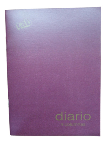 Libro Rab De Diario 4 Columnas Oficio Tapa Flexible(2233/d4)