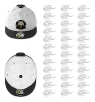 Comprar Soporte Perchero Exhibidor De Gorras 36un Blanc Autoadhesivo