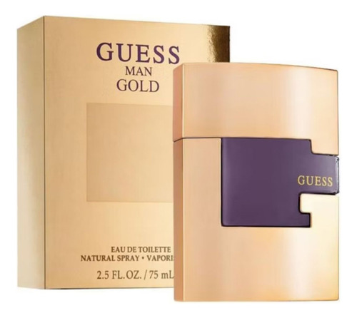Guess Gold Man Edt 75 Ml Hombre Guess