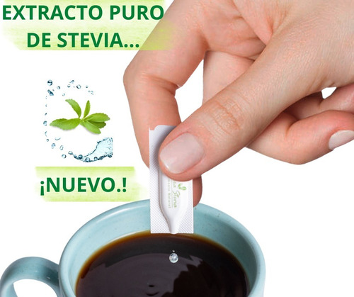 Stevia Liquida Natural En Blister Pack Individual.  ¡nuevo.!