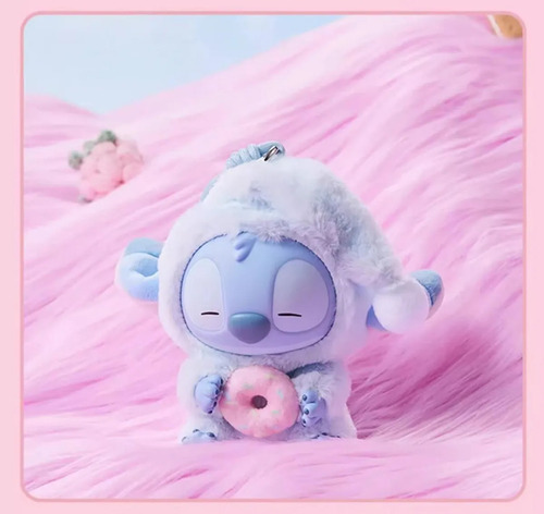 Stitch Caja Sorpresa Figura Con Disfraz Azar Estilo Labubu Stich