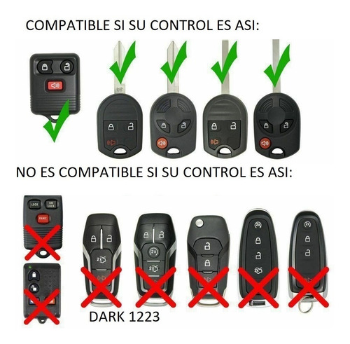 Imagen 2 de 2 de 2 Control Remoto Lobo F150 Escape Ranger Winstar Mark Explor