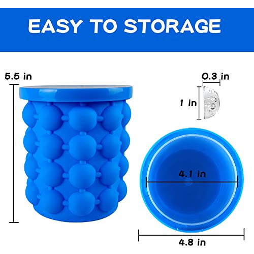 Molde Hielo Silicona Con Tapa - 2 En 1 - Ccteles, Whisky
